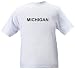MICHIGAN - State-series - Heather Grey or White T-shirt