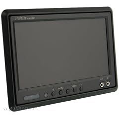 7" Zoll TFT Monitor inkl. Einbaurahmen E-Zulassung KFZ