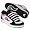 Black/Pink/White