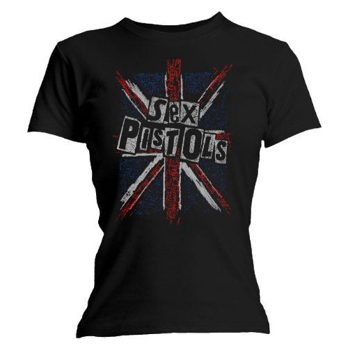 Womens Sex Pistols – Satellite T-Shirt Black 5355SKBPX X-Large