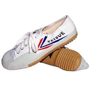 Tiger Claw Feiyue Martial Arts Shoes - White - Size 32