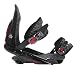 Rossignol The Experience Mens Snowboard Bindings Red/Black Sz M/L (8-13)