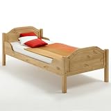 Einzelbett K�LN 100x200 cm, Kiefer massiv gelaugt
