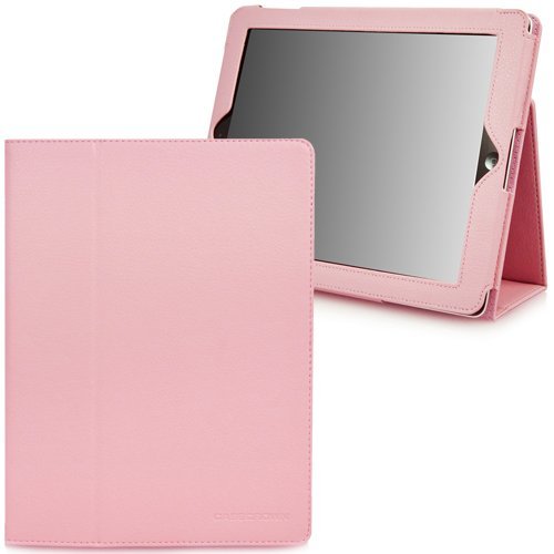 CaseCrown Bold Standby Case (Pink) for the new iPad & iPad 2 (Built-in magnet for sleep / wake feature)