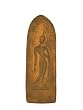 Handmade Antique Style Bronze Buddha Wall Plaque (Thailand)