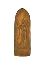 Handmade Antique Style Bronze Buddha Wall Plaque (Thailand)