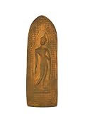Handmade Antique Style Bronze Buddha Wall Plaque (Thailand)