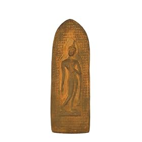 Handmade Antique Style Bronze Buddha Wall Plaque (Thailand)