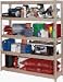 Tools & Hardware : Edsal #UR-60 18x60x72 Heavy Duty 5Shelf Unit