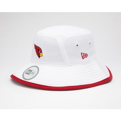 NFL Arizona Cardinals Training Camp Bucket Hat, White, One