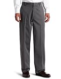 Dockers Mens Never-Iron Essential Khaki Classic Flat Front Pant