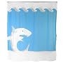 Jaws Horror Movie Joke Novelty Gag Shower Curtain Bath New