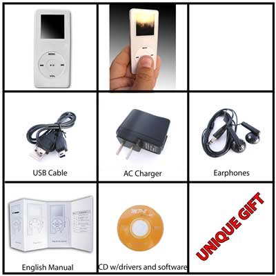 4Gb MP3/MP4 Player, FM Radio, Picture Holder