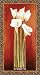 Art Select Calla On Red by AnnParr Framed Art Ea - Model SP10734 Categorization: Office Framed Art & Decor > Canvas Framed Art
