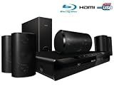 from Philips PHILIPS HTS3551 / 12 Home Cinema System + DataTraveler 108 USB key - 8 GB + VLB 50A x 2 speaker wall brackets + F3Y016CP3LG HDMI Cable - 3 m