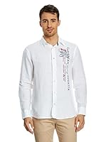 Galvanni Camisa Hombre (Blanco)