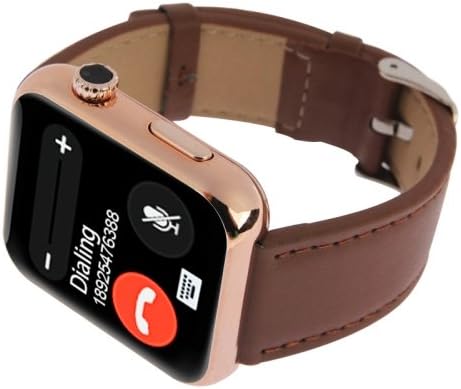 Atongm AW08 1.44 Inch Capacitive Screen Bluetooth V4.1 Smart Watch, Support Pedometer / Phonebook / Dialer / Notifier / Anti-lost (brown)