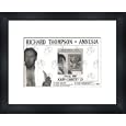 RICHARD THOMPSON Amnesia - Custom Framed Original Ad Reproduction encadr�e