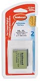 H&auml;hnel HL-5L 3,7V 950mAh Li-Ion Ersatzakku Typ Canon NB-5L f&uuml;r Ixus 850 / 950 / 860 / 960