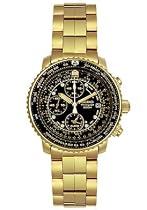 Seiko Men's Flight Alarm Chronograph Watch #SNA414