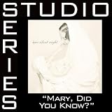Mary, Did You Know? - Medium key performance track w/ background vocals [Original key]