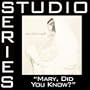 Mary, Did You Know? - Medium key performance track w/ background vocals [Original key]