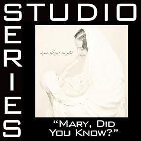 Mary, Did You Know? - Medium key performance track w/ background vocals [Original key]
