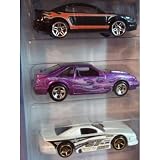 Hot Wheels Mustang Detailed Diecast Set: The 45th Anniversary 5 Pack - 