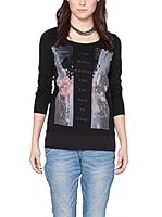 QS by s.Oliver Sudadera (Negro)