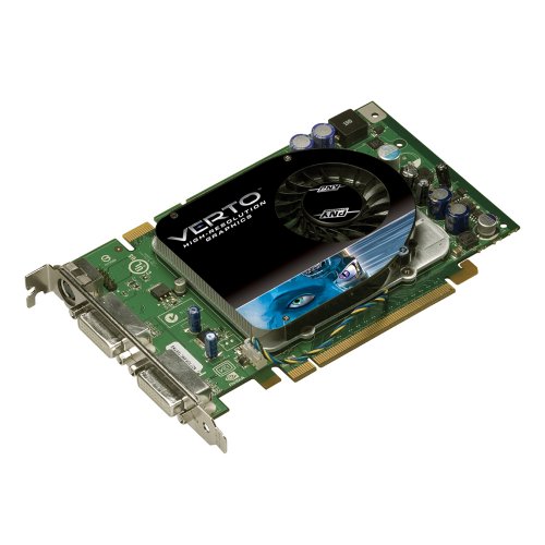 PNY Verto VCG86512D2GXWB GeForce 8600GT 512MB DDR2 128-Bit PCI Express DVI+VGA+HDTV/SDTV Video Card