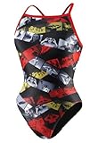 Speedo Photo Reel Super Back Female Black/Red 26