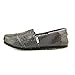 Toms Classic Gliter Black Youths Trainers -