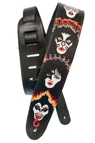 Planet Waves 25LK04 Kiss Collection Rock and Roll Over Ledergurt Preisvergleich