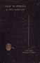 How to Operate a Restaurant (1962 Black Hardcover Printing, Second Edition)