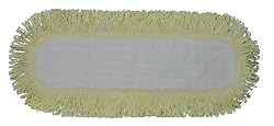 Industrial and Commercial Microfiber Dust Mop Pad (18 In. Border, Yellow)