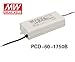 MEAN WELL PCD-60-1750B 60W 1750mA dimmable power supply constant current UL CB TUV CE EMC FCC