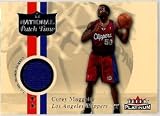 Corey Maggette Los Angeles Clippers 2001-02 Fleer Platinum National Patch Time #21 Basketball Card