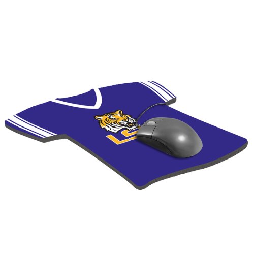 LSU Tigers Mouse Pad (Jersey Shape)