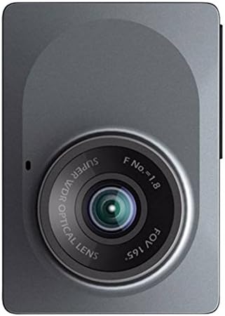 YI Technology XiaoYi Yi Smart WiFi Video Recorder, Dash Cam Car, DVR Night Vision HD 1080P, Grey Metallic