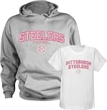 Pittsburgh Steelers Girls 7-16 Hooded Sweatshirt and T-Shirt Combo Pack