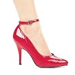 4 Inch Women's Sexy Classic Pump Shoes High Heel Narrow Shoes B Width With Ankle Strap
