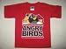 Angry Birds Bonkers Tee T-shirt Child Sized Red (Extra Small 2T)