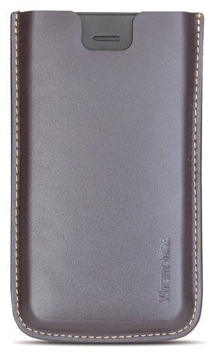 XtremeMac IPP-LSL-63 Leather Slip 4 Brown