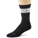 DeFeet Men's Charcoal/Grey Sock, Charcoal, Large