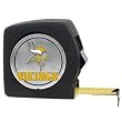 Minnesota Vikings 25-Inch Black Tape Measure