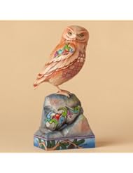 Home: Jim Shore Owl Perched on Rock Figurine 6.25"H - Jim Shore