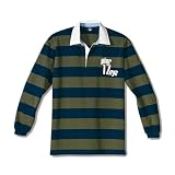 Jeantex Cartagena Sailing Rugby Shirt, Green, XXL