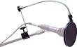 Raxxess RAX POMT Stoppit 6 Inch Microphone Pop Filter with Gooseneck