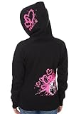 Toxico Hearts Grenades Zip Hoodie