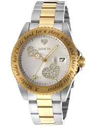 Invicta Womens 14730 Angel Analog Japanese-Quartz Two Tone Watch